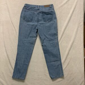 VTG Y2K Bill Blass Womens Jeans Size 12 Blue Cotton Denim Easy Fit Classic Taper